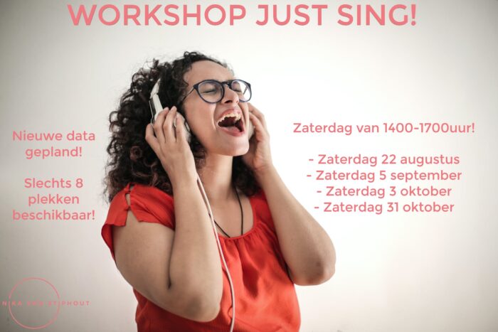 Laagdrempelige workshop; Zingen Zonder Zorgen