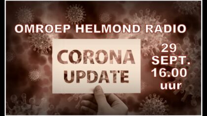 Extra uitzending Corona Update bij Omroep Helmond