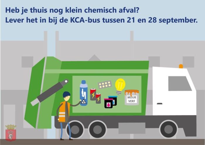 Vanaf 21 tot en met 28 september rijdt de KCA-bus weer door Helmond