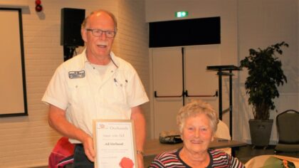Twee ereleden bij EHBO-vereniging Mierlo-Hout