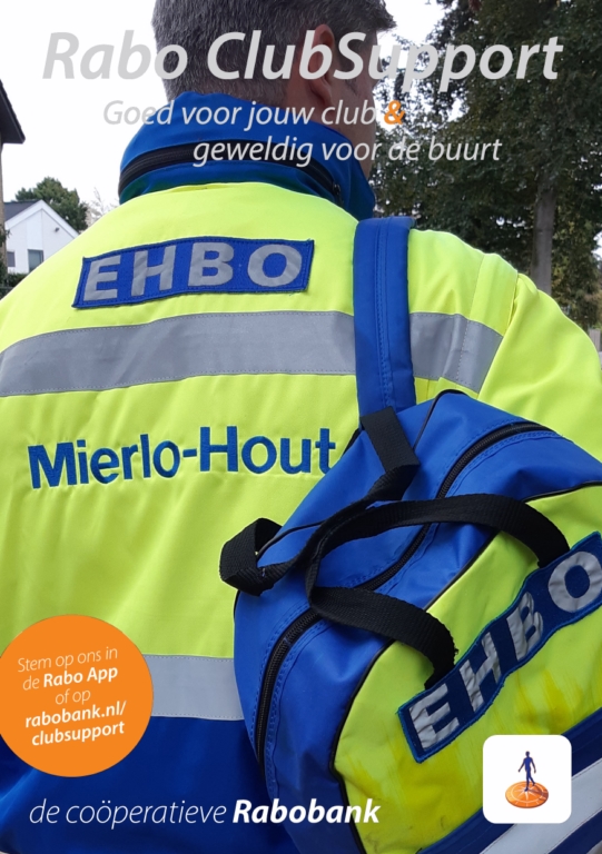 Rabo-stem voor reanimatiepoppen EHBO Mierlo-Hout