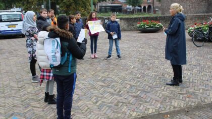 Basisschoolleerlingen ontdekken mooie plekjes