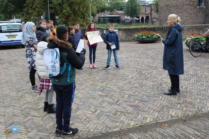 Basisschoolleerlingen ontdekken mooie plekjes
