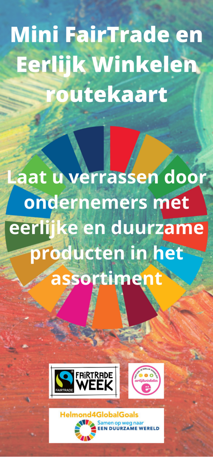 2 coronaproof activiteiten tijdens de Nationale FairTrade week