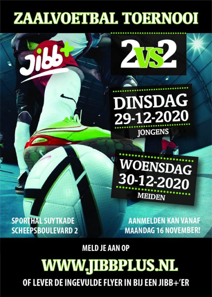 Zesde editie zaalvoetbaltoernooi door Jibb+