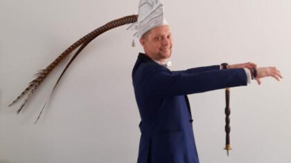 Geen Carnaval, toch in een polonaise
