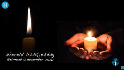 Overleden kinderen herdacht op Wereldlichtjesdag