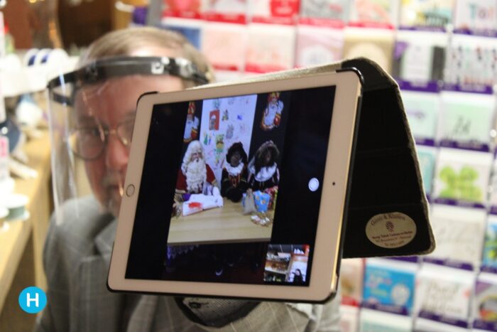 Prijsuitreiking kleurplatenwedstrijd online door Sinterklaas