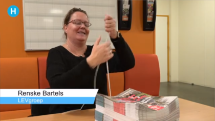Eerbetoon aan vrijwilligers in blad Mensen maken Helmond