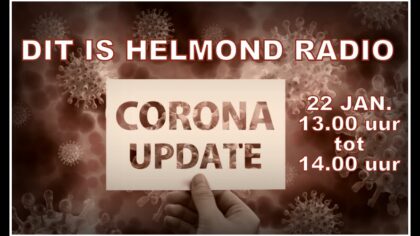 Vrijdag extra radio-uitzending Corona Update