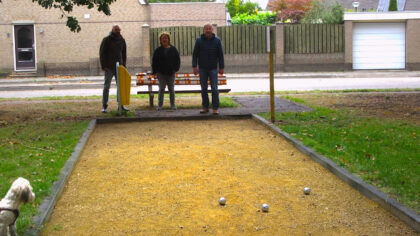 Kern met Pit-predicaat voor jeu de boulesbaan in Brouwhuis