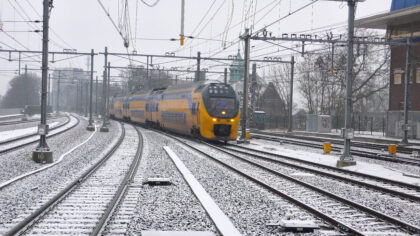 Geen treinen door extreem winters weer