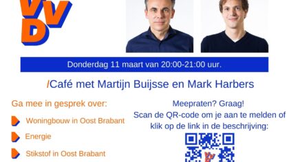 VVD: Icafe met Mark Harbers (#7 van de VVD) en
