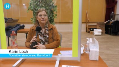 De eerste stemmen in Helmond zijn binnen