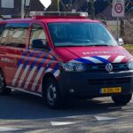 Auto in brand op de Dolomieten in Mierlo-Hout