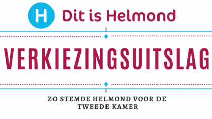 Verkiezingsuitslag in Helmond op partijniveau