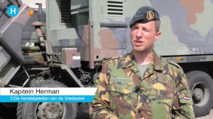 Een week lang oefende defensie in Helmond