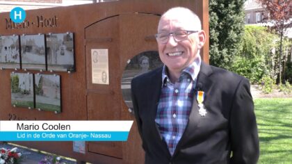 Mario Coolen nu eens aan de andere kant van de lens