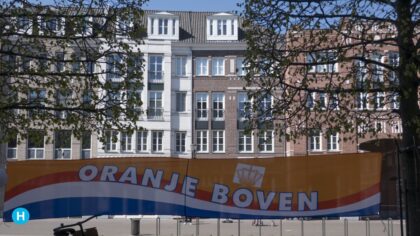 Koningsdag in Helmond, de stad kleurt oranje