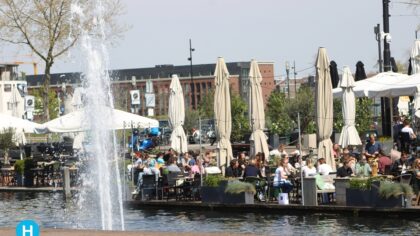 Winkels en terrassen weer gezellig open