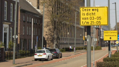 Wegafsluiting Kanaaldijk N.W. vanwege onderhoud