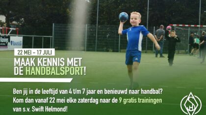 Kennismaken met de handbalsport
