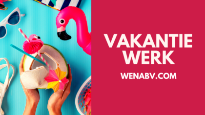Zoek jij Super leuk vakantiewerk?