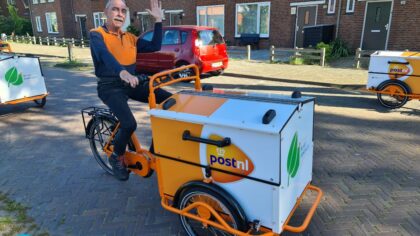 Alle post voortaan elektrisch bezorgd in Helmond