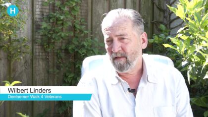 Wilbert Linders loopt 75 kilometer voor Stichting Hulphond