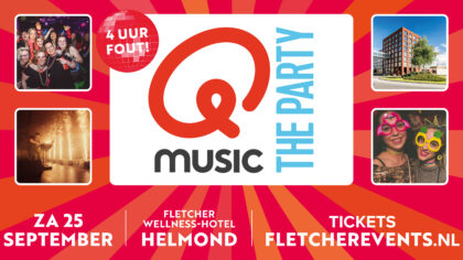 Qmusic the Party komt naar Helmond
