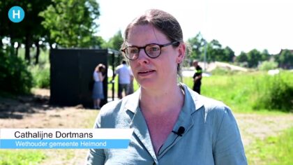 Wethouder opent eerste mobiele hangplek in Brandevoort