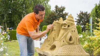 Zandsculptuurevenement Plezand in de Elzas Passage