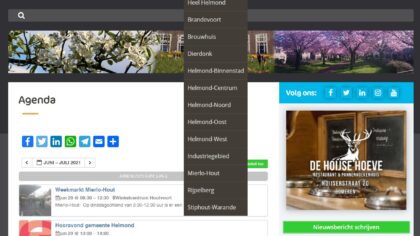 Help mee de agenda van Dit is Helmond te vullen
