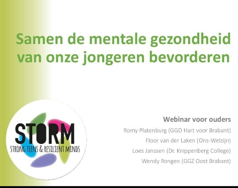 Kijktip: het webinar voor ouders: ‘Samen de mentale gezondheid van onze jongeren verbeteren’