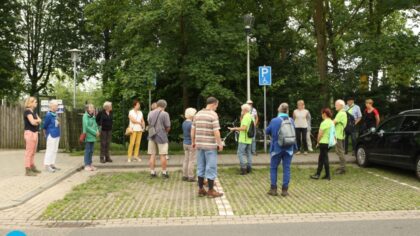 Waterballet eindigt IVN-wandeling