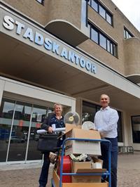 Spulletjes Stadskantoor naar Ruilwinkel Humanitas