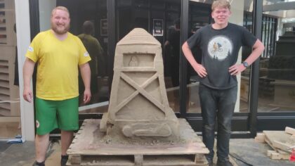 De Reddingsklos wint 2e prijs bij Plezand