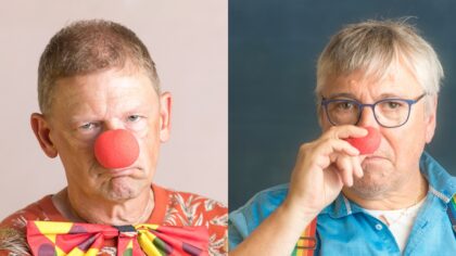 Dolmar de clown is ’t een bietje zat