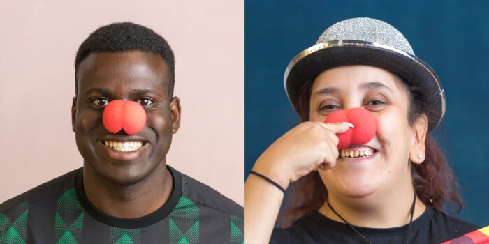 Rona en Lamel willen clown worden
