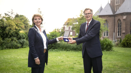 Koninklijke Erepenning voor Fanfare De Vooruitgang Stiphout