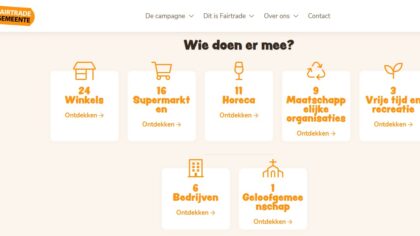 Website FairTrade gemeente Helmond live