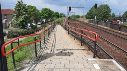 Nieuwe hellingbanen voor station Helmond Brouwhuis