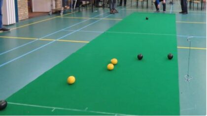 Koersballen ook in de Geseldonk