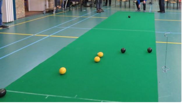 Koersballen ook in de Geseldonk