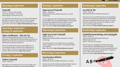 Kom in actie tegen laaggeletterdheid