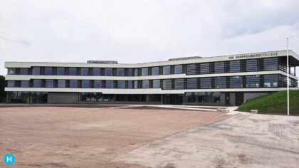 Knippenbergcollege: nieuw schooljaar in een nieuwe omgeving