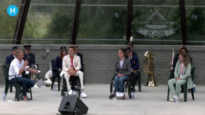 Video: Paralympische sporthelden gehuldigd in Warandepark