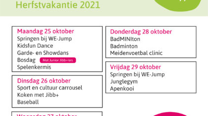 Herfstvakantie met Jibb+