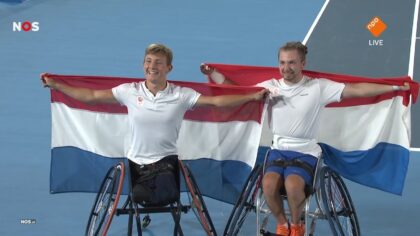 Vink en Schröder pakken gouden medaille in finale Quad Doubles