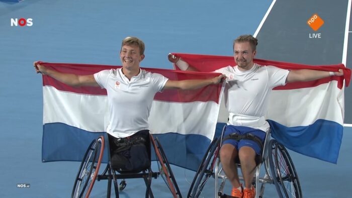 Vink en Schröder pakken gouden medaille in finale Quad Doubles